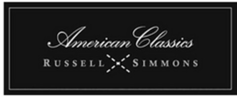 AMERICAN CLASSICS RUSSELL X SIMMONS Logo (USPTO, 18.11.2011)