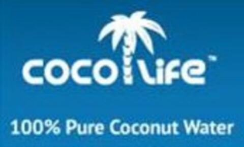 COCOLIFE 100% PURE COCONUT WATER Logo (USPTO, 27.12.2011)