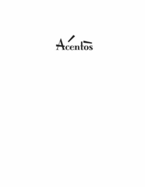 ACENTOS Logo (USPTO, 19.01.2012)