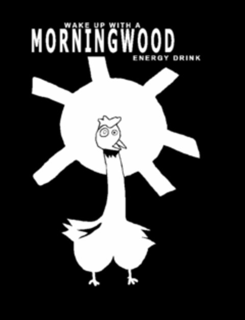 WAKE UP WITH A MORNINGWOOD ENERGY DRINK Logo (USPTO, 14.02.2012)