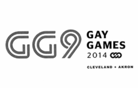 GG9 GAY GAMES 2014 CLEVELAND + AKRON Logo (USPTO, 26.03.2012)