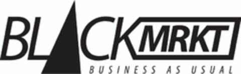 BLACK MRKT BUSINESS AS USUAL Logo (USPTO, 04.05.2012)