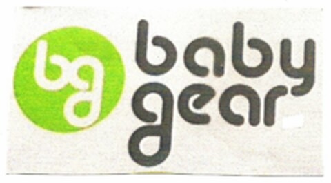 BG BABY GEAR Logo (USPTO, 08/02/2012)