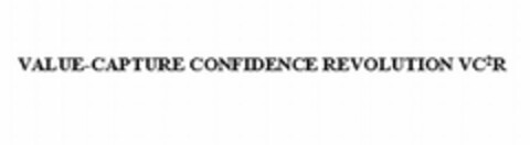 VALUE-CAPTURE CONFIDENCE REVOLUTION VC2R Logo (USPTO, 08/09/2012)