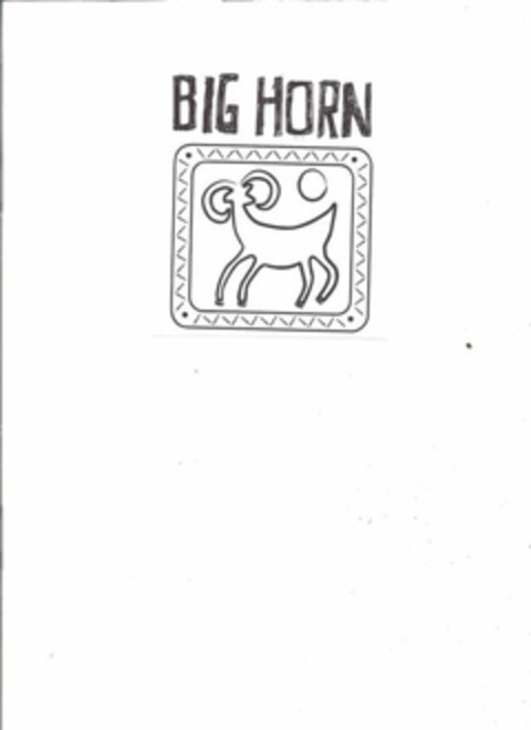 BIG HORN Logo (USPTO, 28.12.2012)