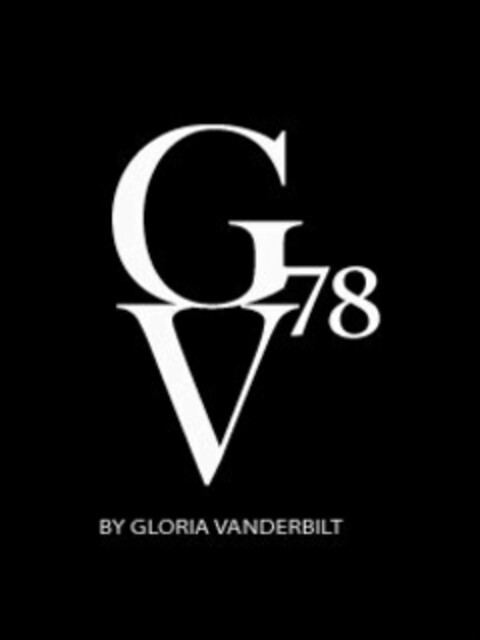 GV78 BY GLORIA VANDERBILT Logo (USPTO, 07.08.2013)