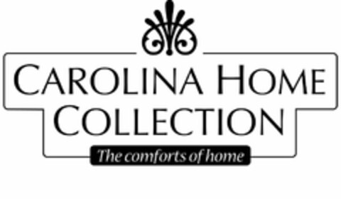 CAROLINA HOME COLLECTION THE COMFORTS OF HOME Logo (USPTO, 16.09.2013)