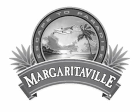 ESCAPE TO PARADISE MARGARITAVILLE Logo (USPTO, 27.09.2013)