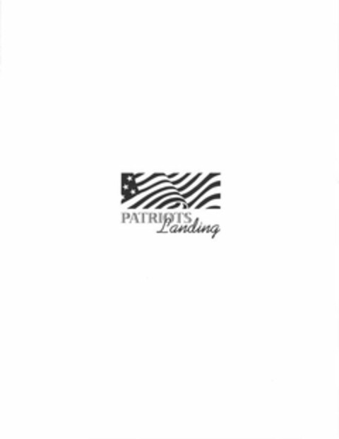 PATRIOTS LANDING Logo (USPTO, 14.11.2013)