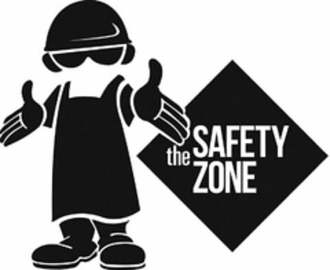 THE SAFETY ZONE Logo (USPTO, 01/10/2014)