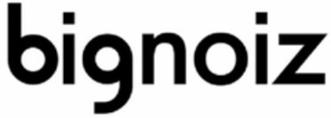 BIGNOIZ Logo (USPTO, 08/01/2014)