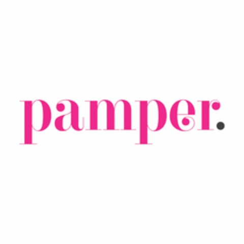 PAMPER. Logo (USPTO, 19.11.2014)