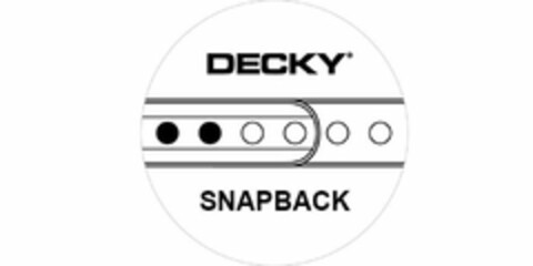 DECKY SNAPBACK Logo (USPTO, 19.12.2014)