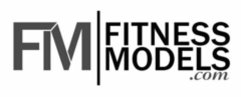 FM| FITNESS MODELS .COM Logo (USPTO, 05.06.2015)