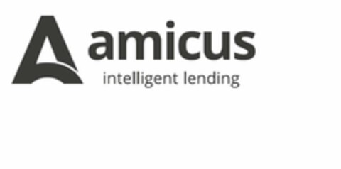 A AMICUS INTELLIGENT LENDING Logo (USPTO, 19.06.2015)