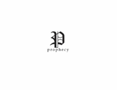 P PROPHECY Logo (USPTO, 31.08.2015)