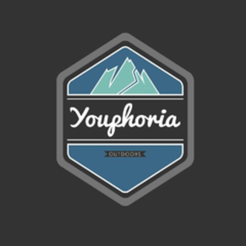 YOUPHORIA OUTDOORS Logo (USPTO, 12.10.2015)