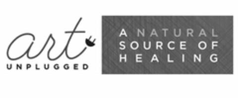 ART UNPLUGGED A NATURAL SOURCE OF HEALING Logo (USPTO, 10/27/2015)