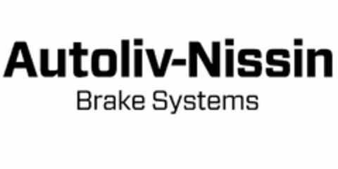 AUTOLIV-NISSIN BRAKE SYSTEMS Logo (USPTO, 08.02.2016)