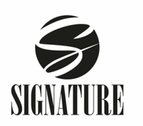 S SIGNATURE Logo (USPTO, 28.03.2016)