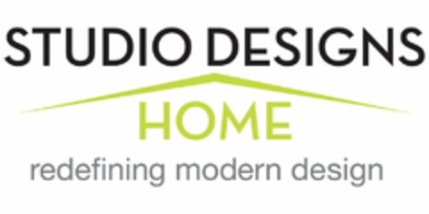 STUDIO DESIGNS HOME REDEFINING MODERN DESIGN Logo (USPTO, 28.04.2016)