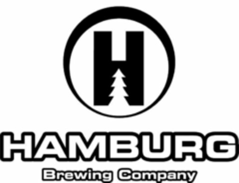 H HAMBURG BREWING COMPANY Logo (USPTO, 07.07.2016)