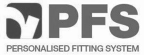 R PFS PERSONALIZED FITTING SYSTEM Logo (USPTO, 29.09.2016)