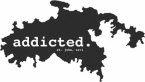 ADDICTED. ST. JOHN, USVI Logo (USPTO, 05.10.2016)