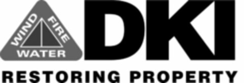 WIND FIRE WATER DKI RESTORING PROPERTY Logo (USPTO, 14.10.2016)