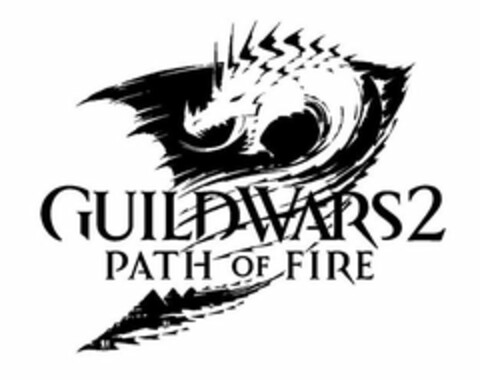 GUILDWARS2 PATH OF FIRE Logo (USPTO, 31.07.2017)