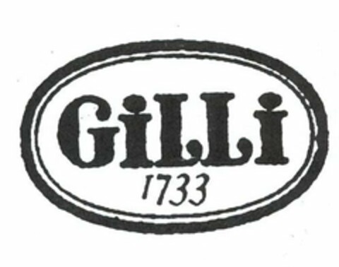 GILLI 1733 Logo (USPTO, 27.09.2017)