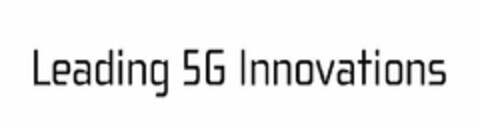LEADING 5G INNOVATIONS Logo (USPTO, 11/29/2017)