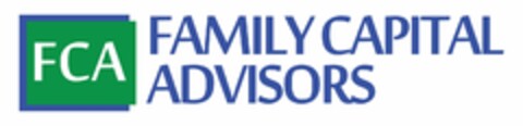 FCA FAMILY CAPITAL ADVISORS Logo (USPTO, 21.12.2017)