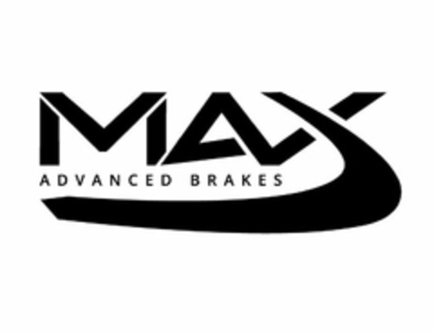 MAX ADVANCED BRAKES Logo (USPTO, 02/27/2018)