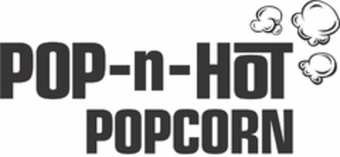 POP N HOT POPCORN Logo (USPTO, 30.04.2018)