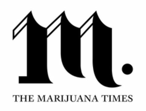 M. THE MARIJUANA TIMES Logo (USPTO, 05.12.2018)