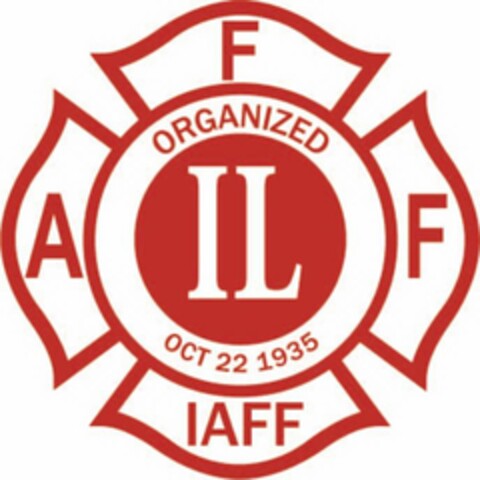 AFF IL IAFF ORGANIZED OCT 22 1935 Logo (USPTO, 10.12.2018)