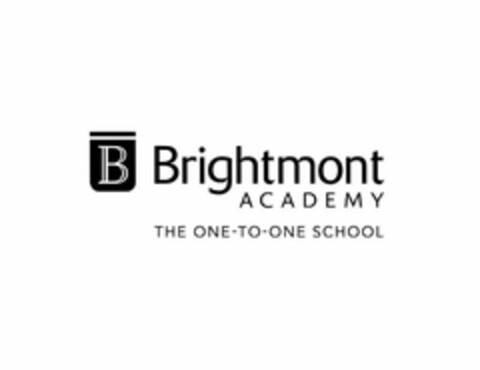 B BRIGHTMONT ACADEMY THE ONE-TO-ONE SCHOOL Logo (USPTO, 01/10/2019)