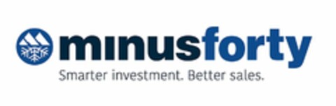 M MINUS FORTY SMARTER INVESTMENT. BETTER SALES. Logo (USPTO, 03/05/2019)