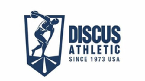 DISCUS ATHLETIC SINCE 1973 USA Logo (USPTO, 03/25/2019)