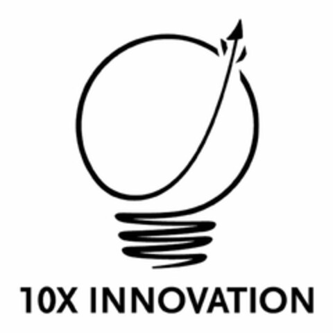 10X INNOVATION Logo (USPTO, 08.04.2019)