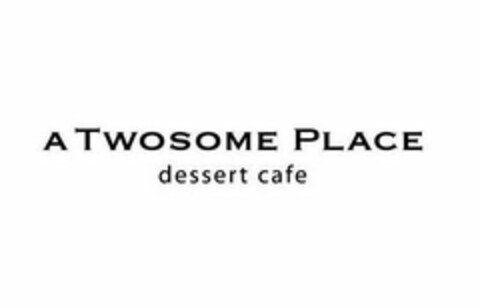 A TWOSOME PLACE DESSERT CAFE Logo (USPTO, 29.04.2019)