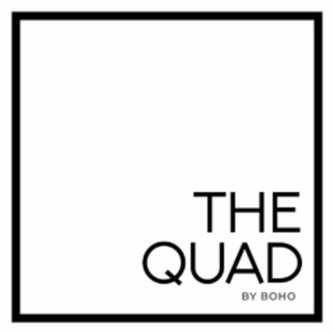 THE QUAD BY BOHO Logo (USPTO, 06.06.2019)