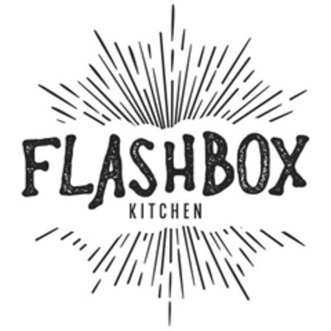 FLASHBOX KITCHEN Logo (USPTO, 15.07.2019)