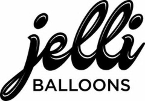 JELLI BALLOONS Logo (USPTO, 19.08.2019)