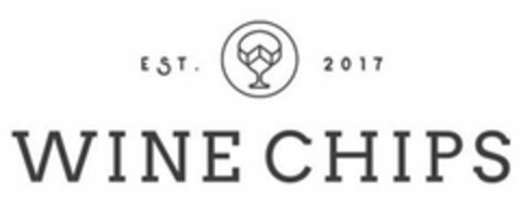 WINE CHIPS EST. 2017 Logo (USPTO, 08.01.2020)