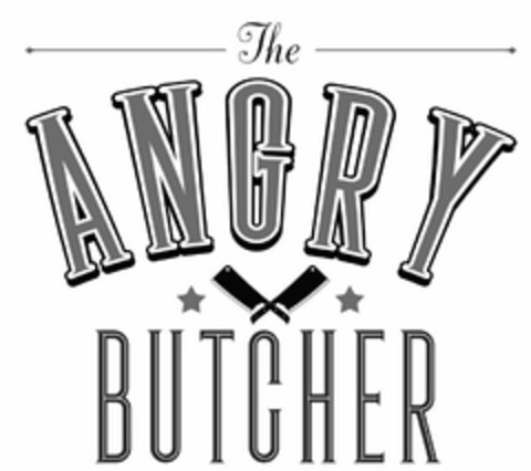 THE ANGRY BUTCHER Logo (USPTO, 02/26/2020)