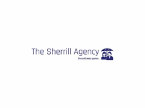 THE SHERRILL AGENCY ONE CALL MANY QUOTES. Logo (USPTO, 19.03.2020)