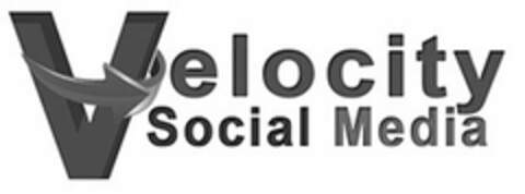 VELOCITY SOCIAL MEDIA Logo (USPTO, 08.05.2020)