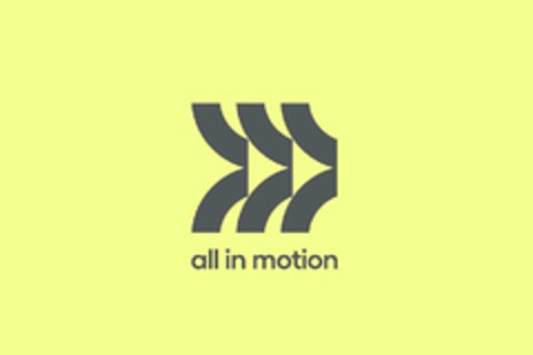 ALL IN MOTION Logo (USPTO, 22.05.2020)